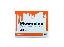 Metrozine 400 mg (Metronidazole) Tab 100's