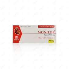 Monitor 10 mg (Bisoprolol Fumarate) Tab 14's