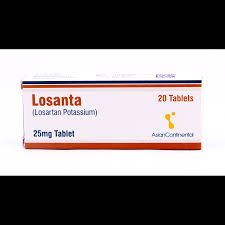 Losanta 25 mg (Losartan Potssium) Tab 20's