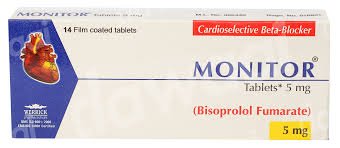 Monitor 5 mg (Bisoprolol Fumarate) Tab 14's